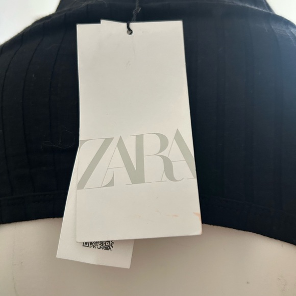 Zara Black cutout back Long Sleeve Dress - Picture 3 of 6